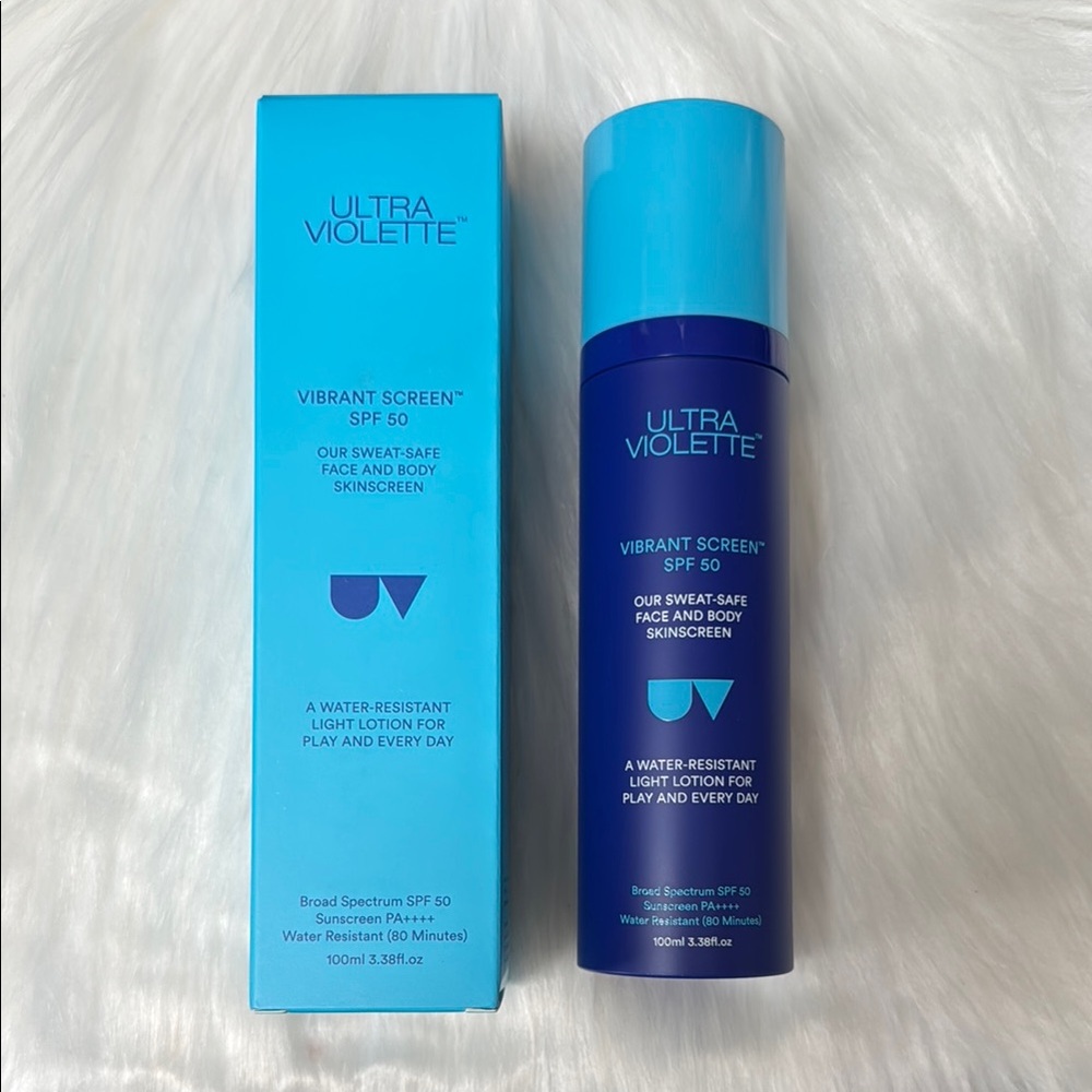 Ultra Violette Vibrant Screen SPF 50 Water Resistant Face and Body Sunscreen